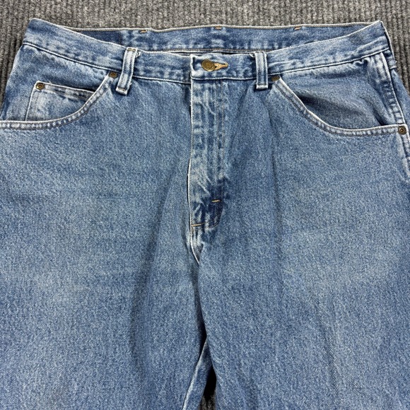 Wrangler Other - Wrangler Regular Fit Jeans Mens 36x30 Blue Medium Wash Denim 96501DS